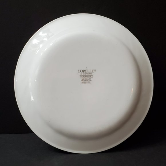 Corelle Callaway Salad Plates Corning White Swirl Ivy Dessert Bread Plates - Picture 5 of 6